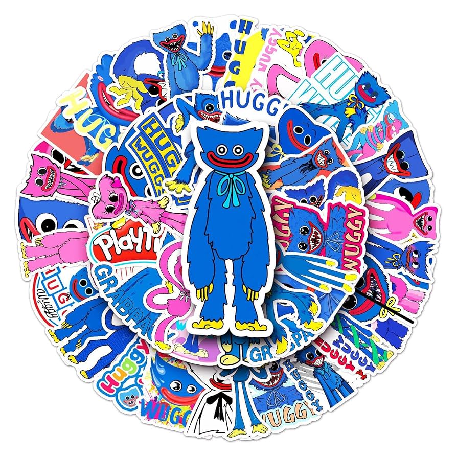 Amazon | Poppy Playtime ステッカー 50枚セット PVC 防水